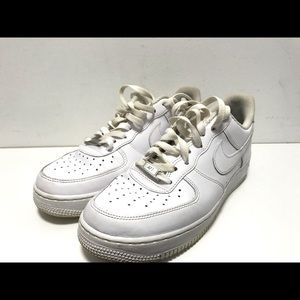 ⭐️ NEW NIKE AIR FORCE 1 LOW SHOES SZ 8 OFF WHITE